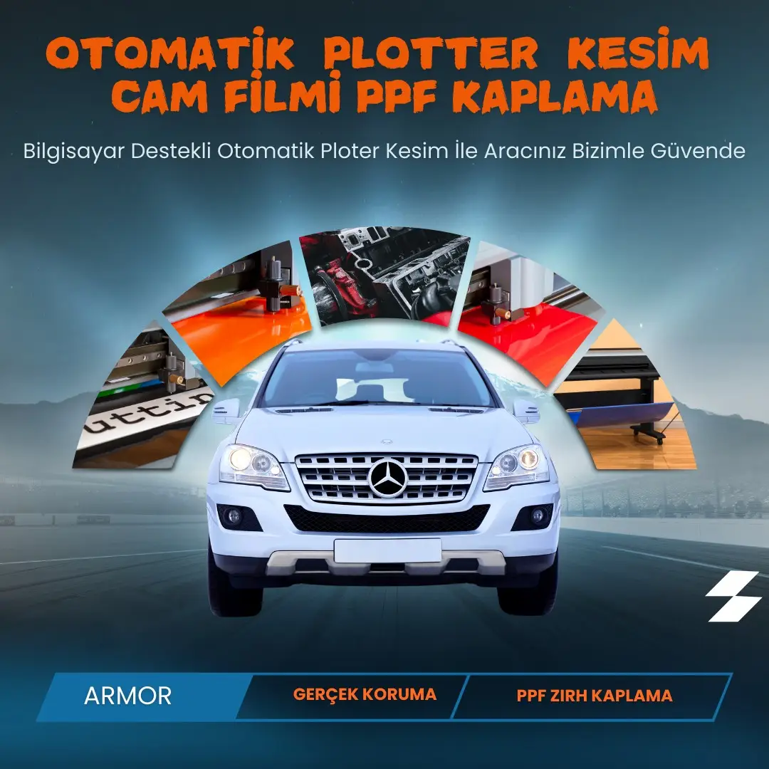 Armor Oto PPF Bilgisayarlı Otomatik Plotter Kesim Sistemi